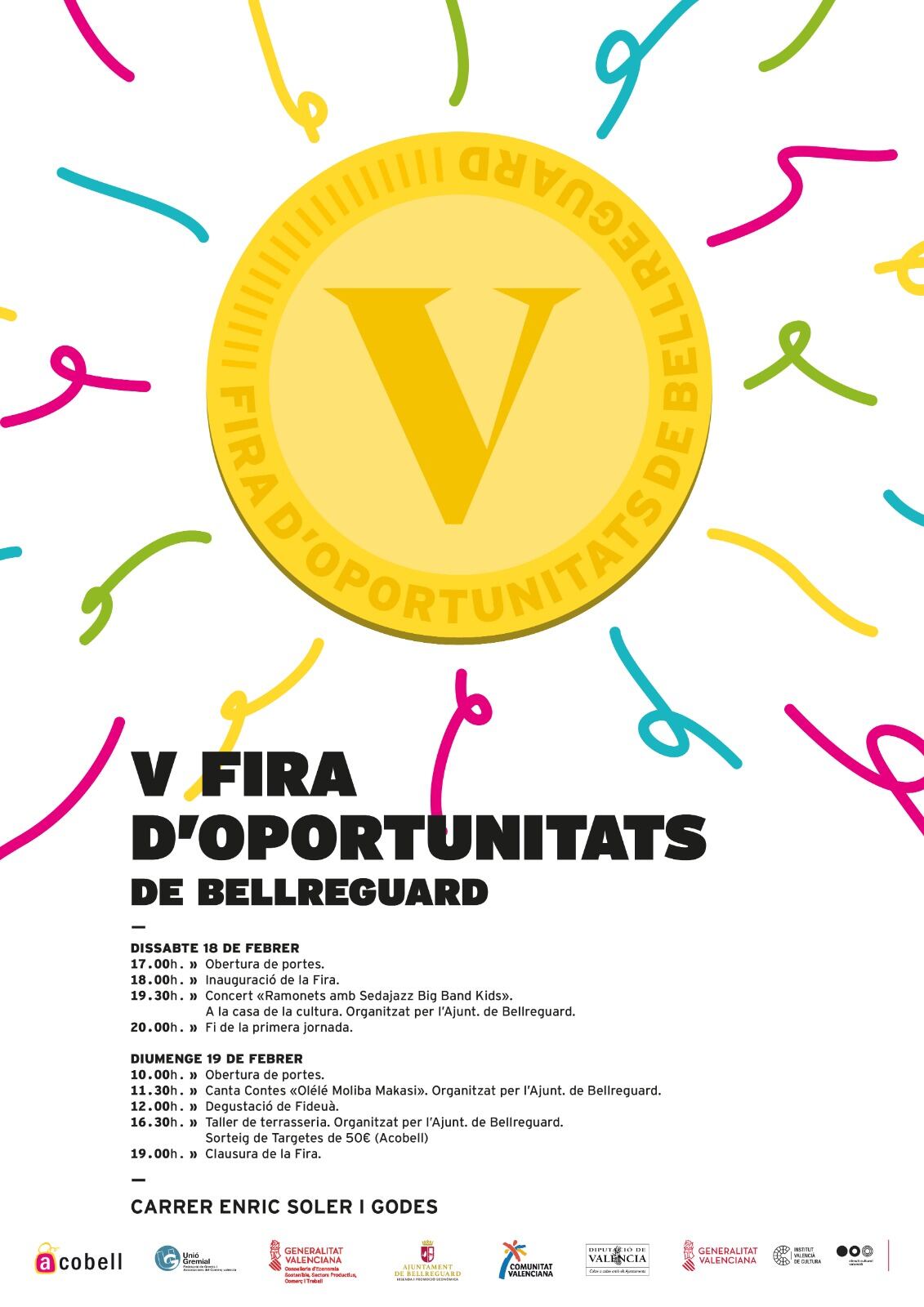 Programació Fira d&#039;Odportunitats de Bellreguard