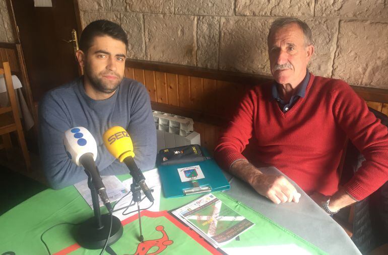 De izquierda a derecha, Jonatan Vaquero y David Torre.