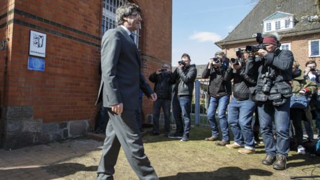 Carles Puigdemont abandona este viernes la prisión alemana de Neumuenster