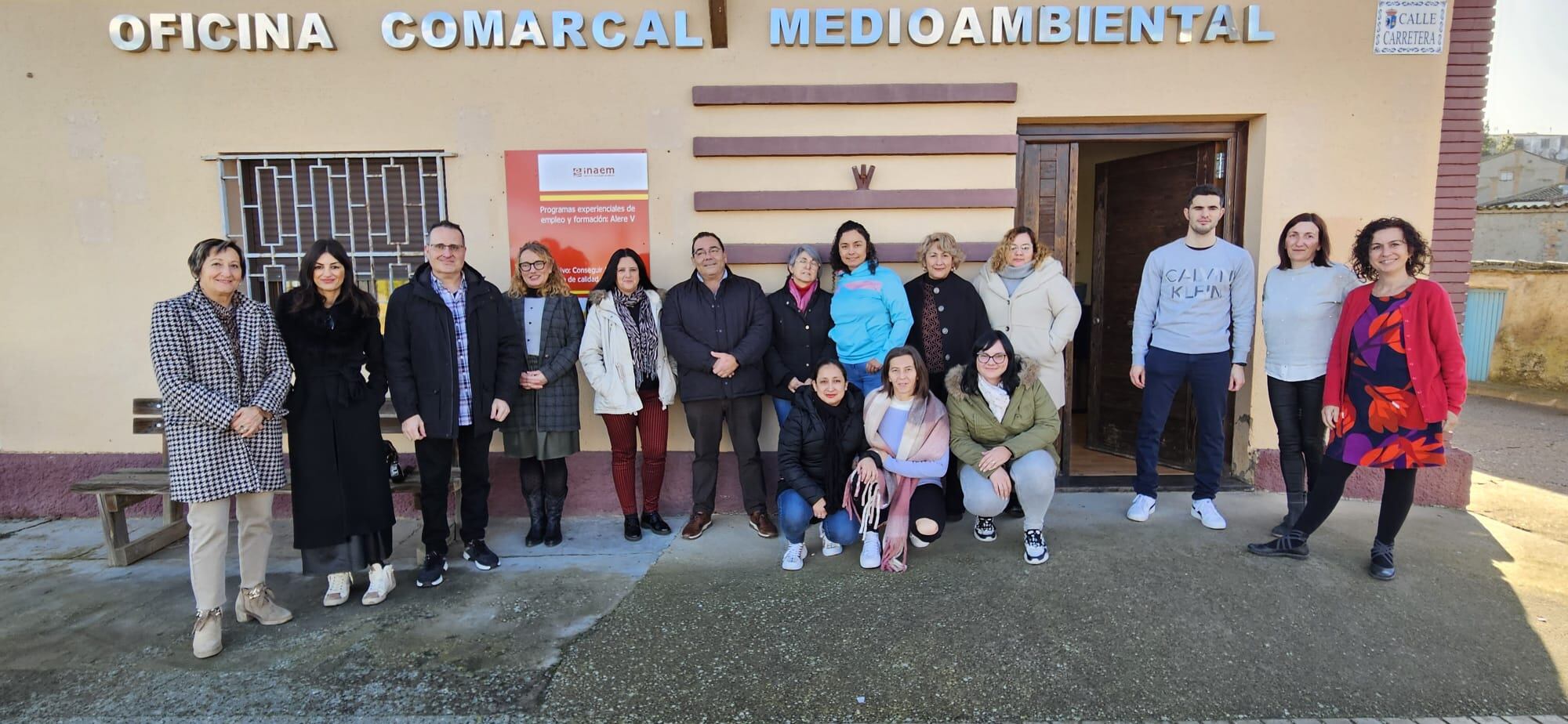 Presentación del Taller de Empleo de la Comarca del Cinca Medio