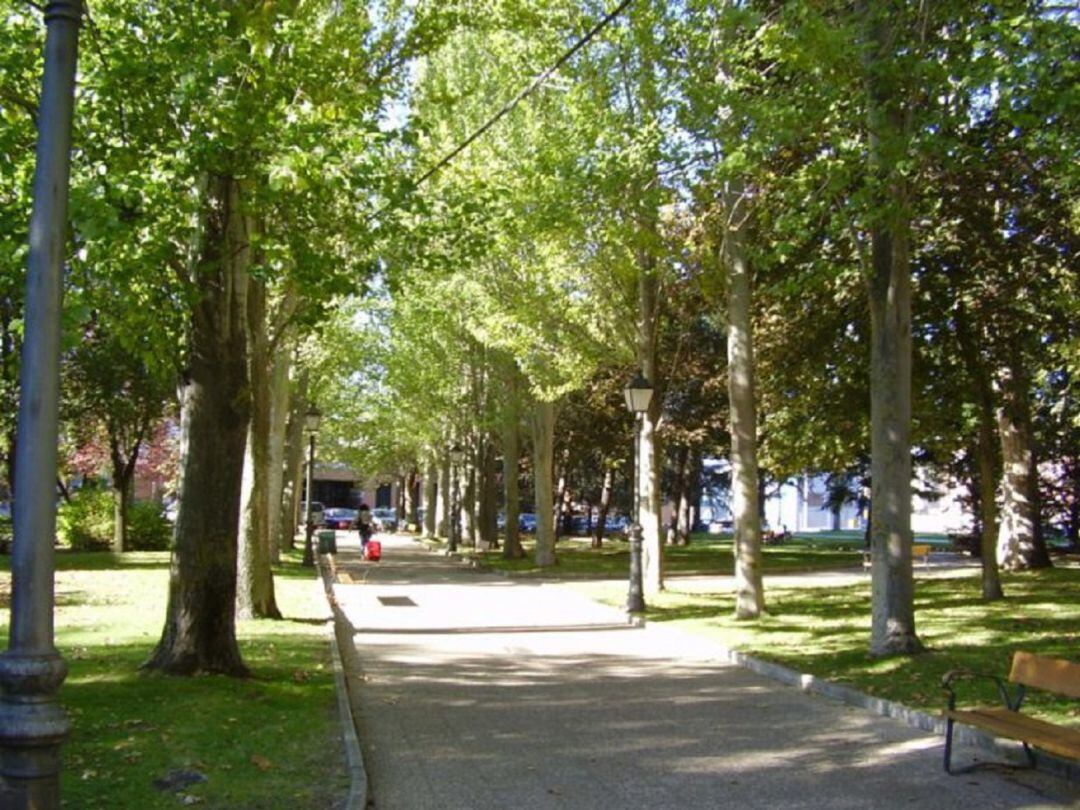 Parque de Jardinillos en Palencia