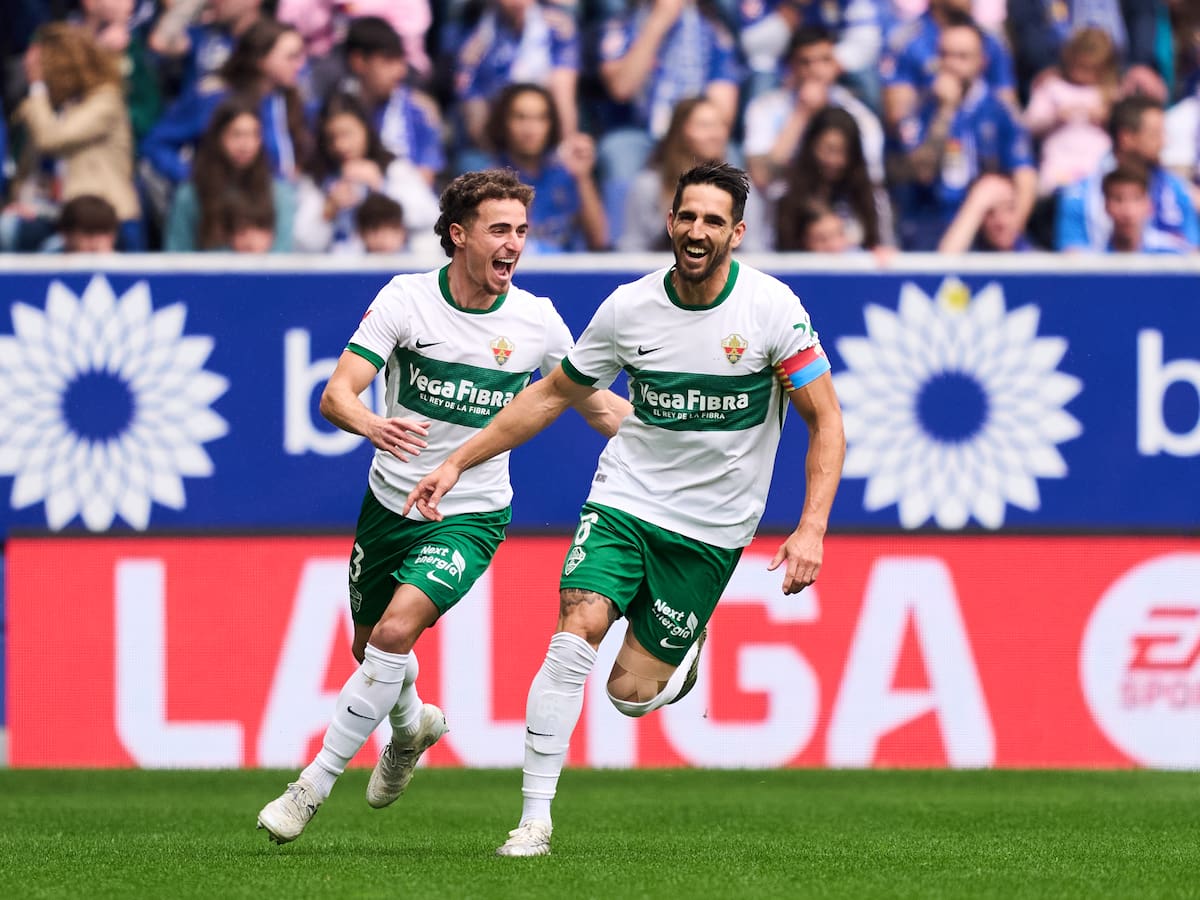 Real Oviedo 1-2 Elche CF: resumen, resultado y goles del partido de la jornada 32 de LaLiga