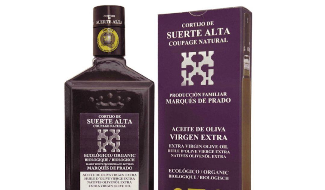 Aceite Coupage Natural de Cortijo de Suerte Alta en Baena en Córdoba, Premio Especial Alimentos de España 2020