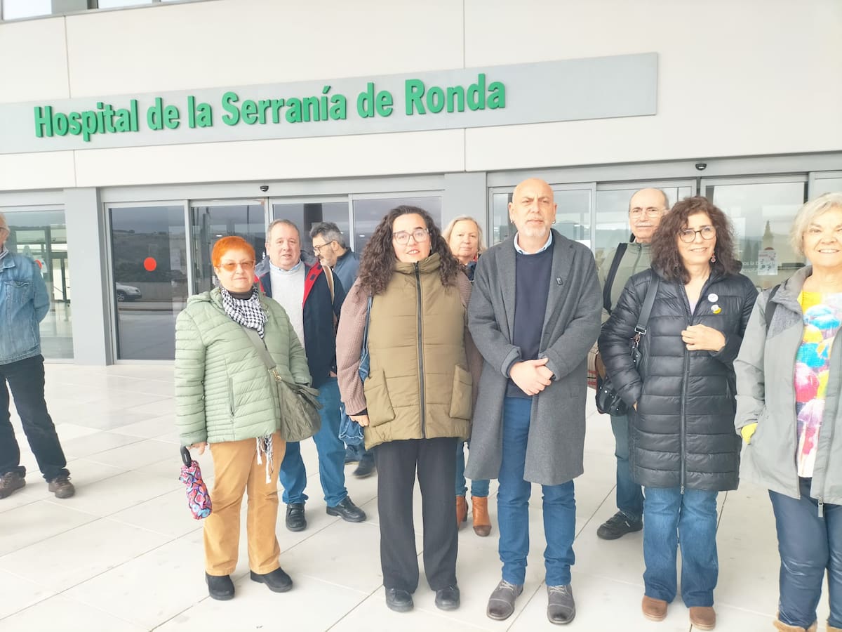 Por Andalucía denuncia el "abandono sanitario" de la Serranía de Ronda