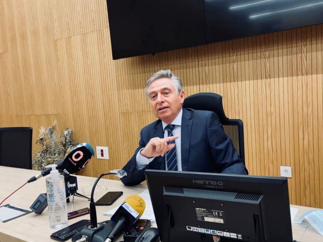 El presidente de la audiencia provincial de Córdoba, Fracisco de Paula Sánchez Zamorano