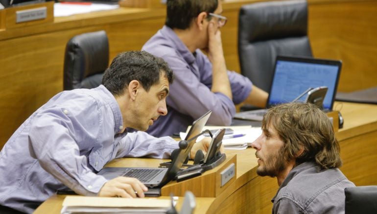 Rubén Velasco y Mikel Buil