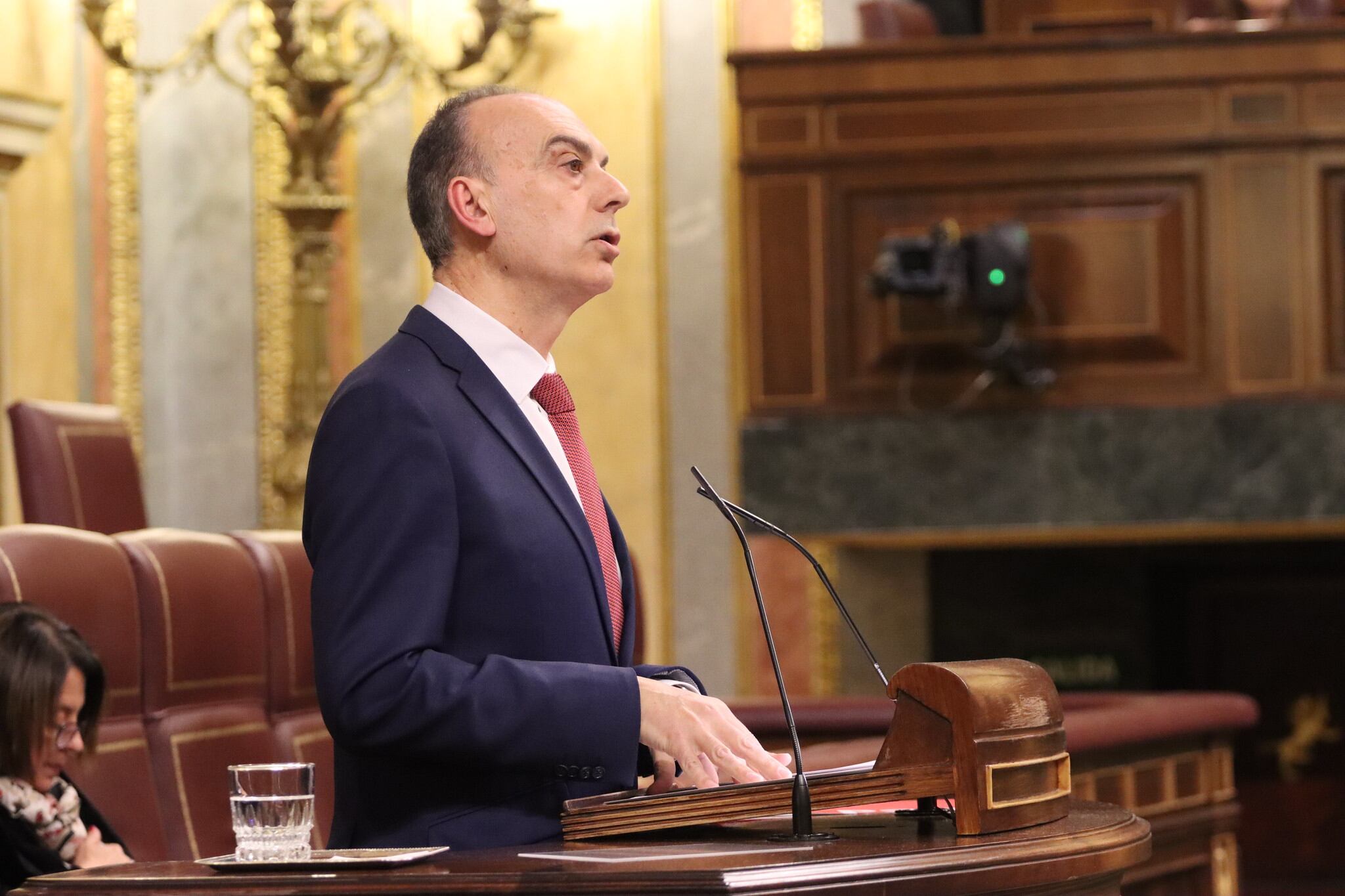 Alfredo Sancho, diputado del PSOE por Huesca en el Congreso