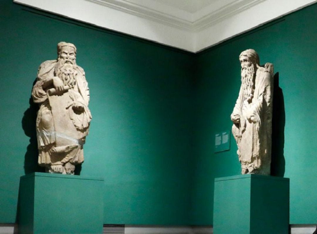 Abraham e Isaac son las estatuas reivindicadas por el consistorio compostelano