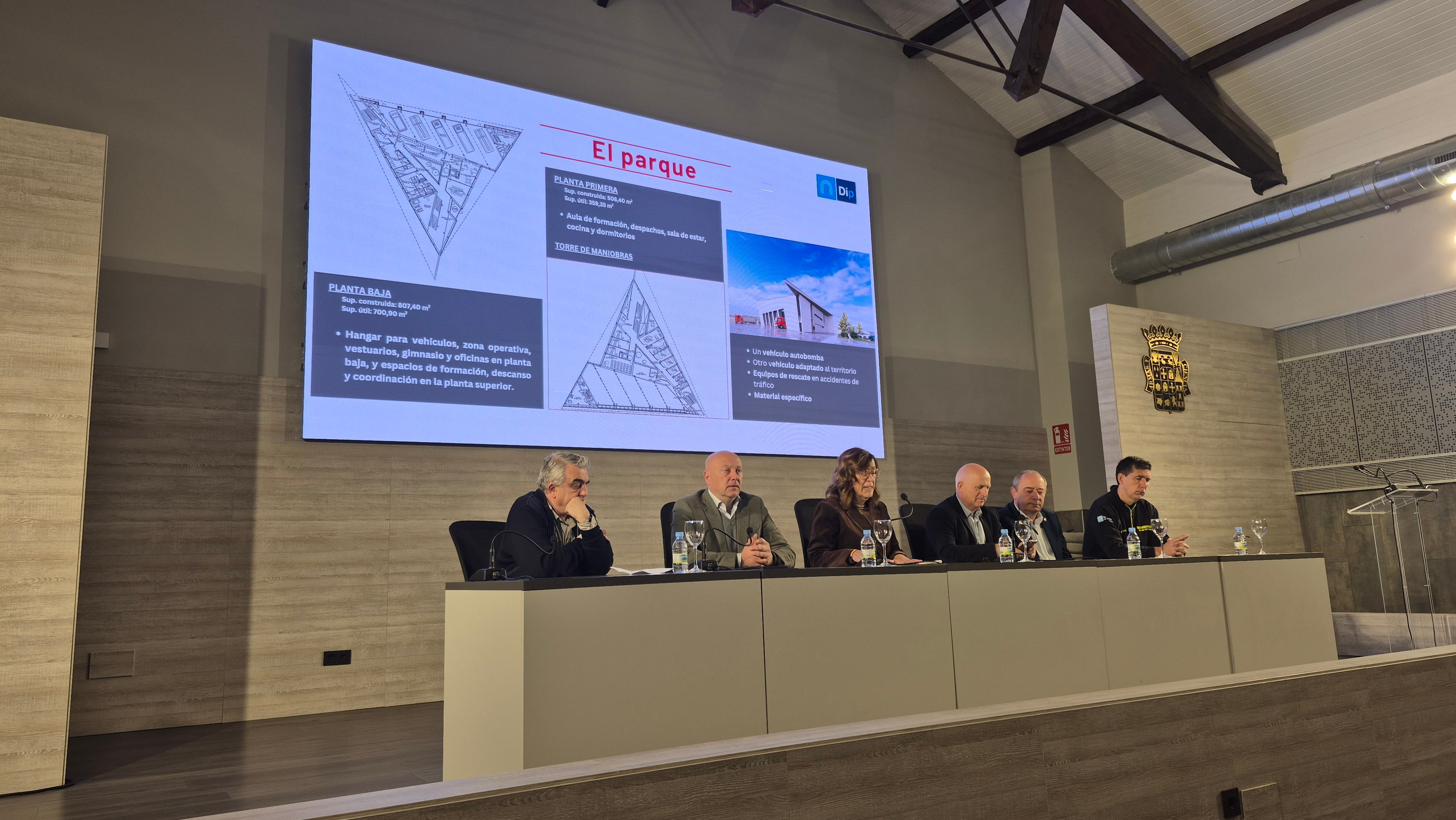 Parque de Bomberos de Venta de Baños: Un complejo de 1.315 m² con una inversión de 3,2 millones