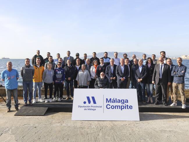 La Diputación destina 300.000 euros a 35 clubes malagueños que militan en las máximas categorías en el programa Málaga Compite