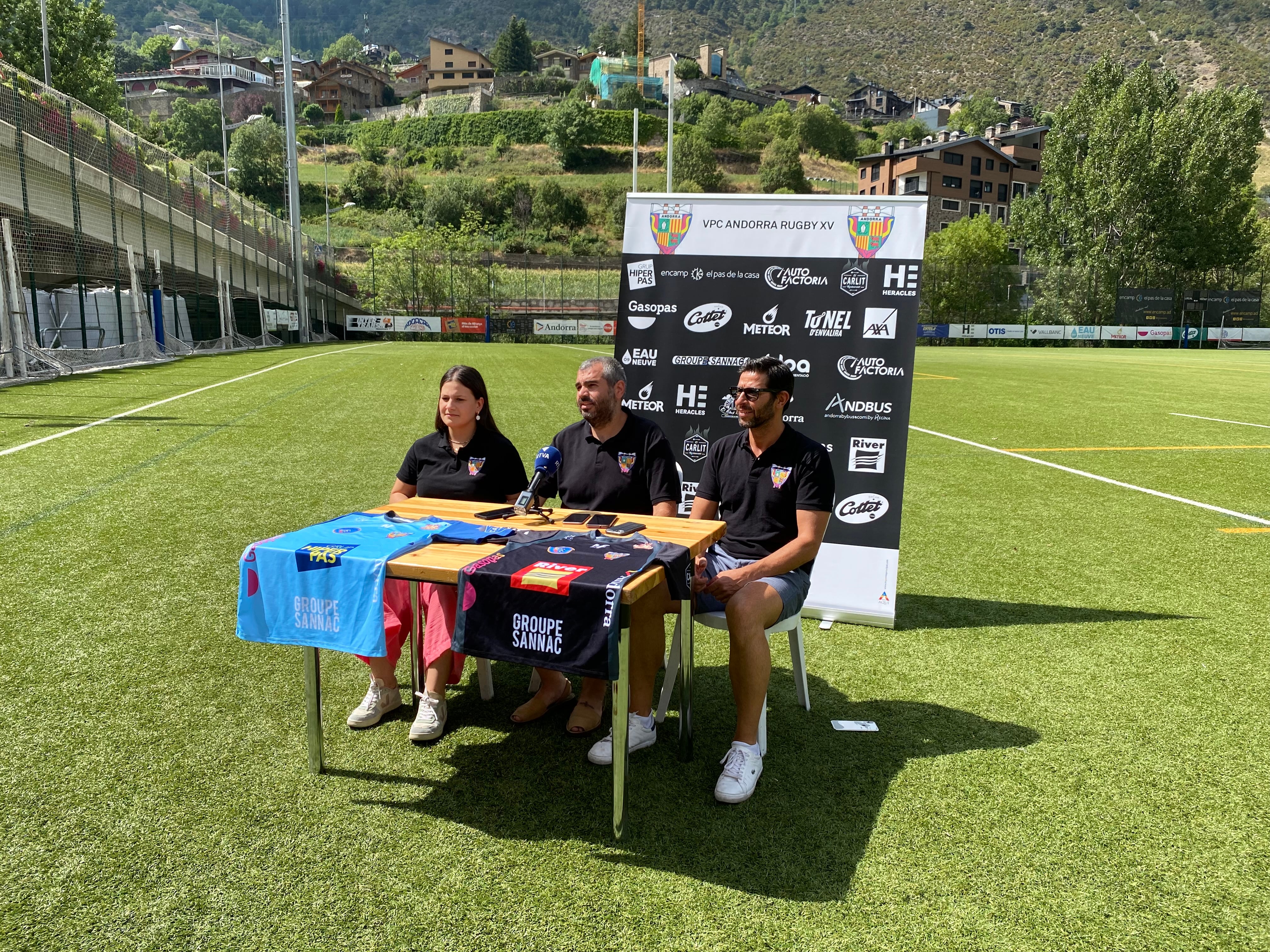 El president del VPC, Gerard Giménez, en una roda de premsa.