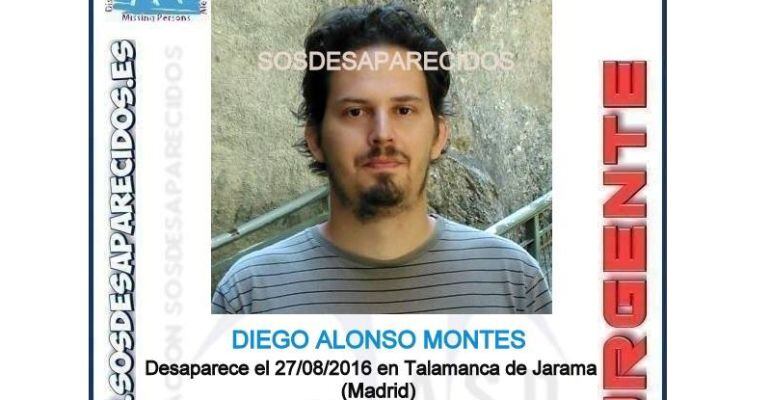 SOS Desaparecidos ha distribuido esta foto de Diego Alonso