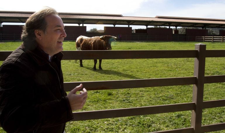 El consejero de Medio Ambiente, Administración Local y Ordenación del Territorio de la Comunidad de Madrid, Jaime González Taboada, que ha presentado hoy las ayudas del Programa de desarrollo rural para el periodo 2014-2020 