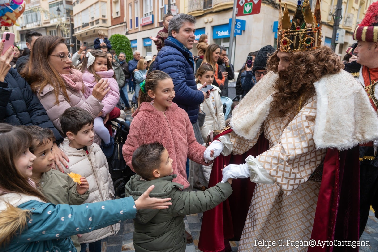 Cabalgata de los Reyes Magos en Cartagena