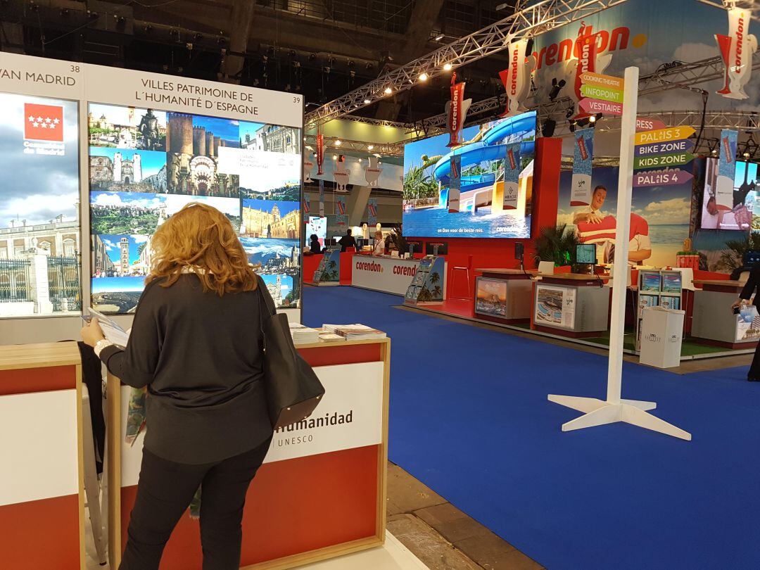 Una imagen de stand de Ibiza en la feria de Bruselas