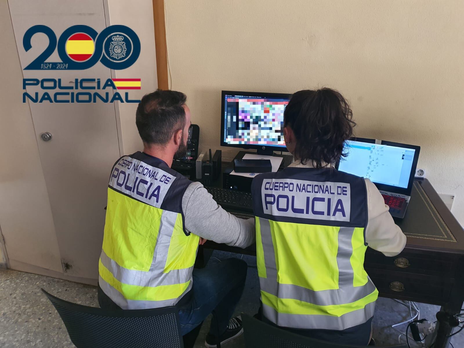 Imagen de archivo de agentes de la Policía Nacional