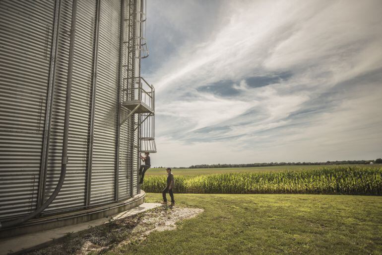 Imagen de un silo