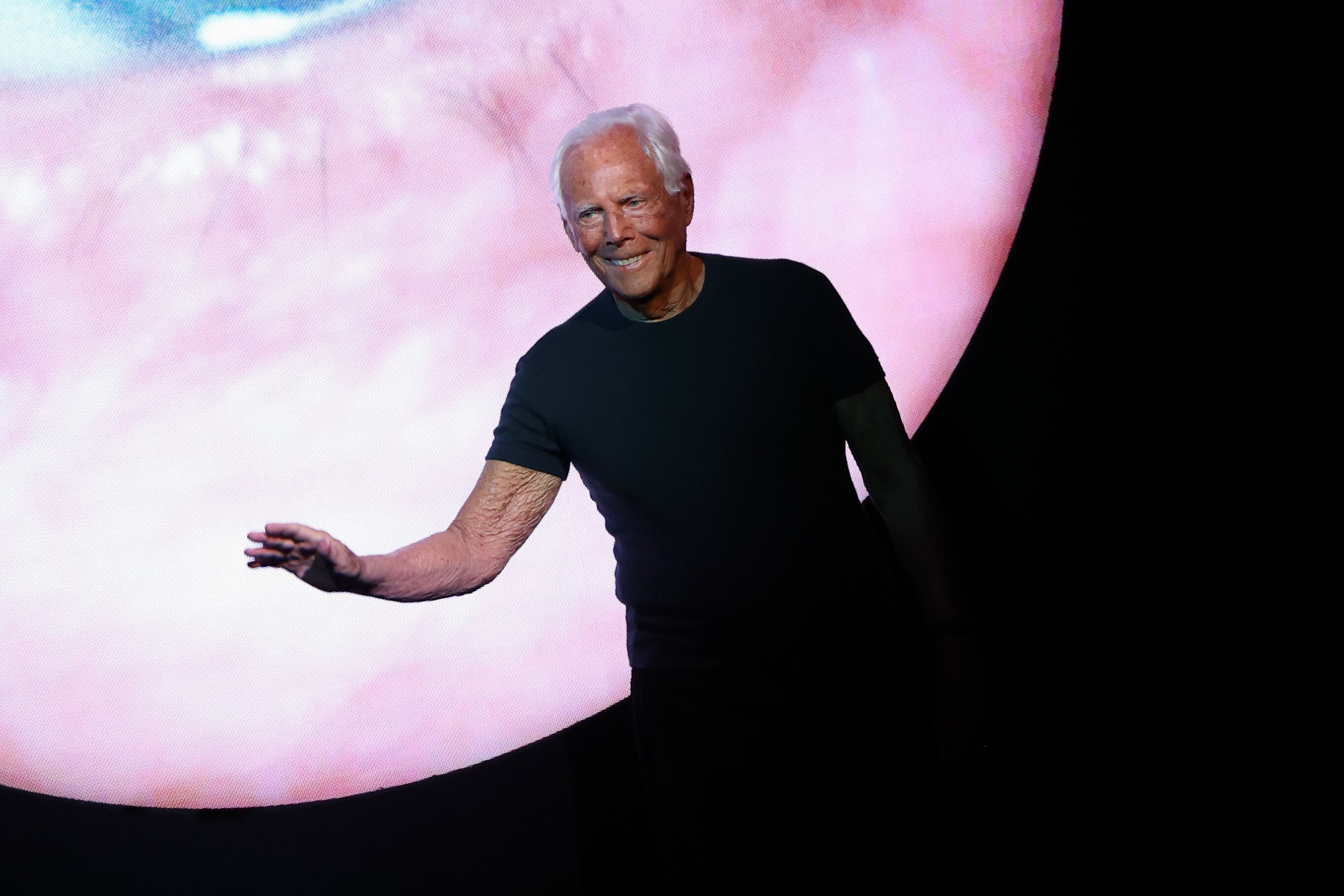 Giorgio Armani en 2015.