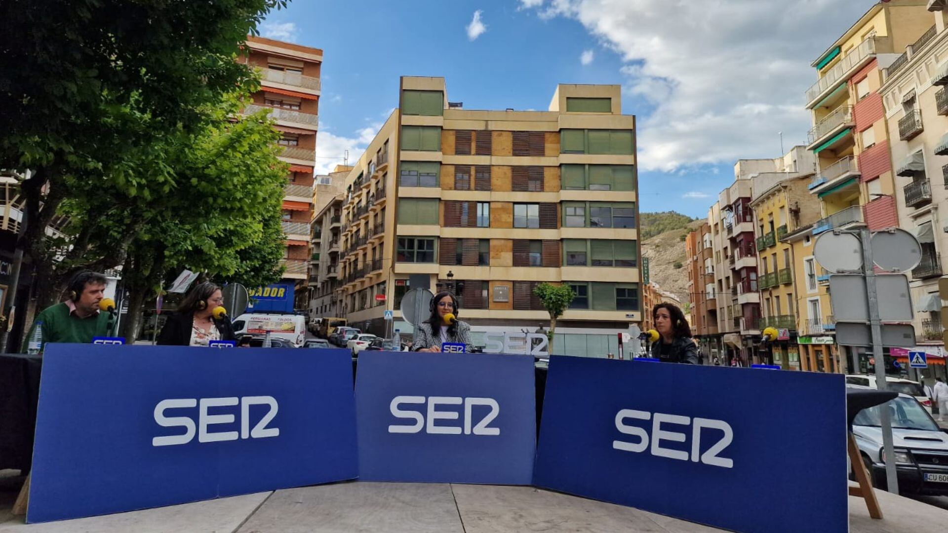 &#039;La Ventana de Castilla-La Mancha&#039;, desde la Plaza del Nazareno de Cuenca