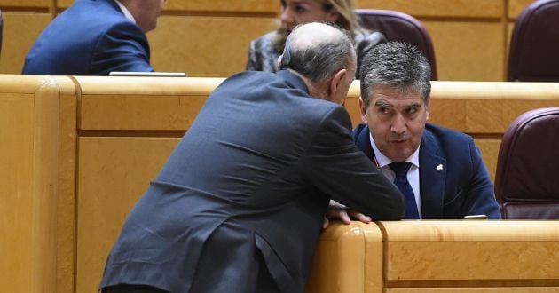 Ignacio Cosidó durante un pleno del Senado