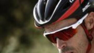 Samuel Sánchez no toma la salida