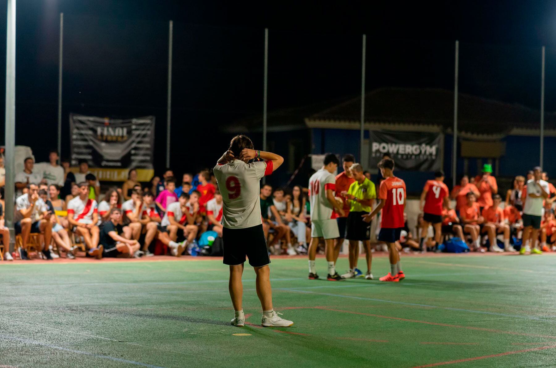 Un instante de la final de la primera edición de la Terreta League que tuvo lugar en Gaianes