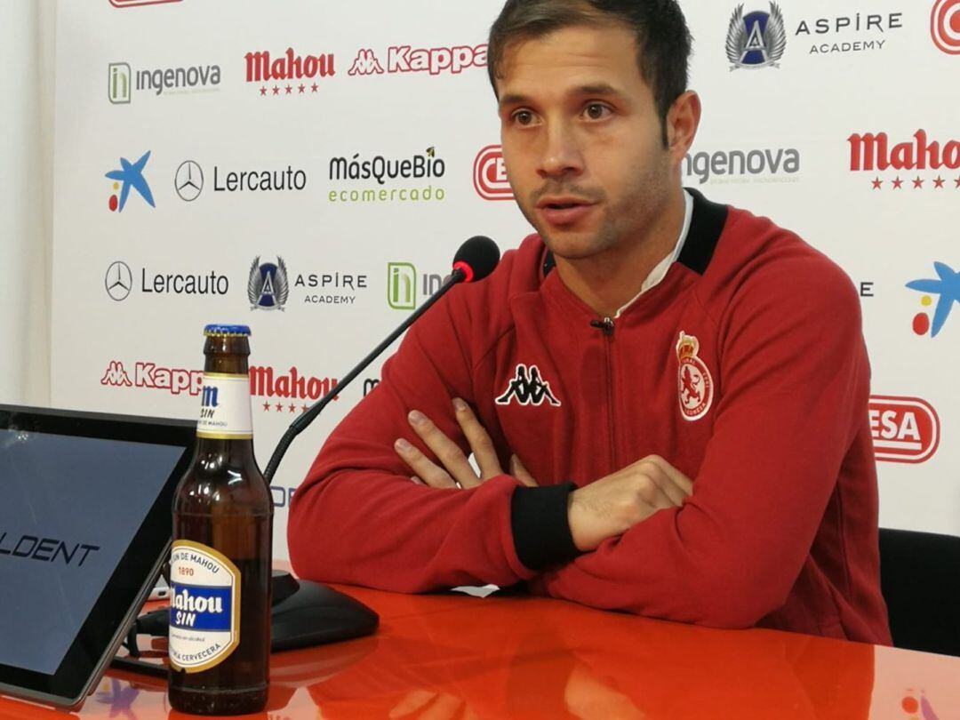 Antonio Martínez se muestra convencido de las opciones de la Cultural en el derbi