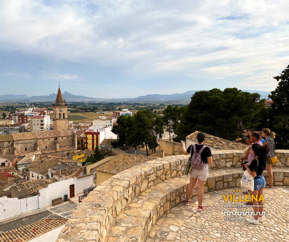 Villena desde el castillo