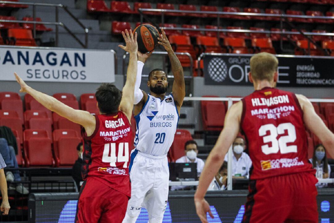 Omar Cook, actual jugador de Casademont, en el Príncipe Felipe