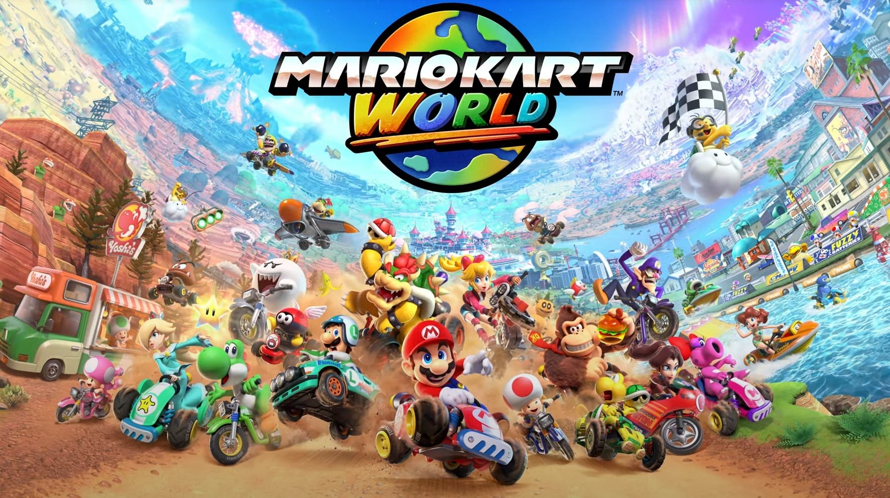 MarioKart World es el primer juego confirmado.