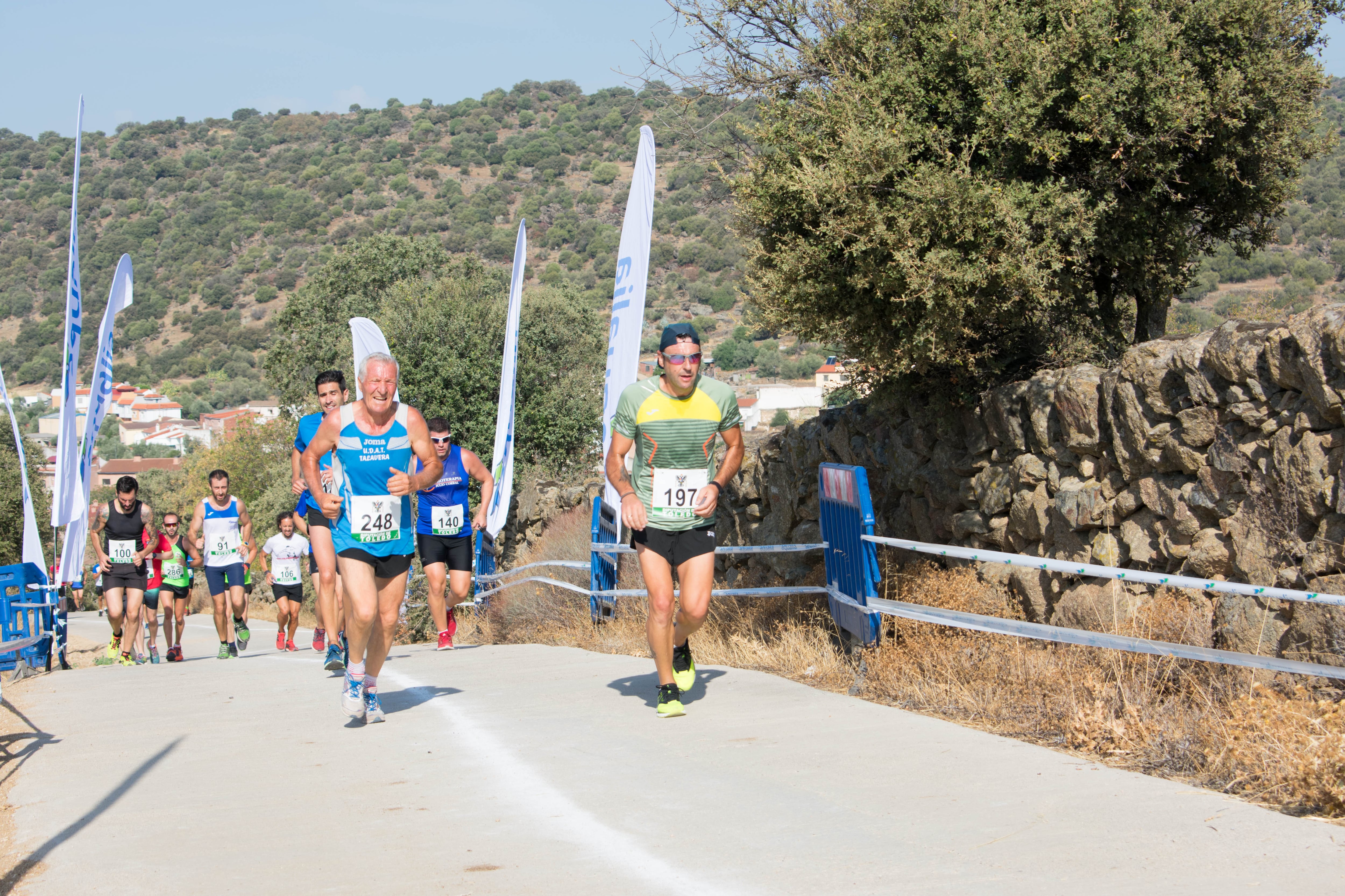 Tradicional carrera popular en Pepino, Subida a Geleña.