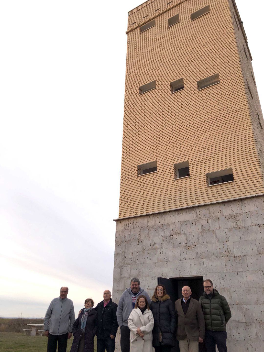 Mirador rehabilitado en Lomas de Campos (Palencia)