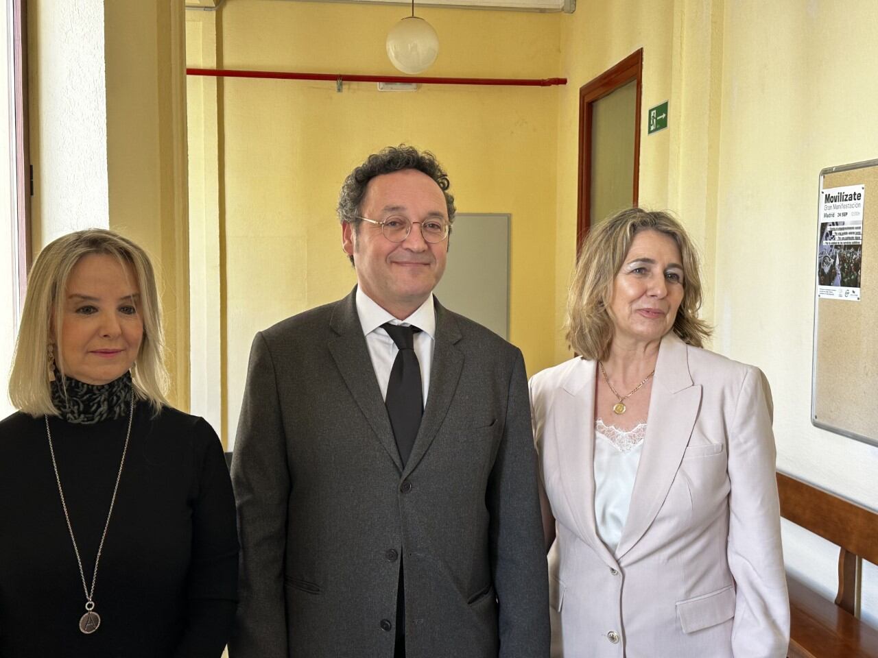 El fiscal general del Estado, Álvaro García Ortíz, preside, junto a la fiscal Superior de Andalucía, Ceuta y Melilla, Ana Tárrago, la toma de posesión de la nueva fiscal jefa, Pilar Sánchez.