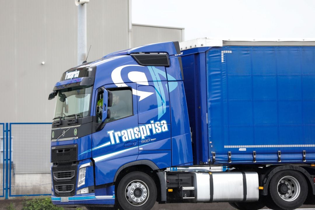 Un camión de Transprisa 