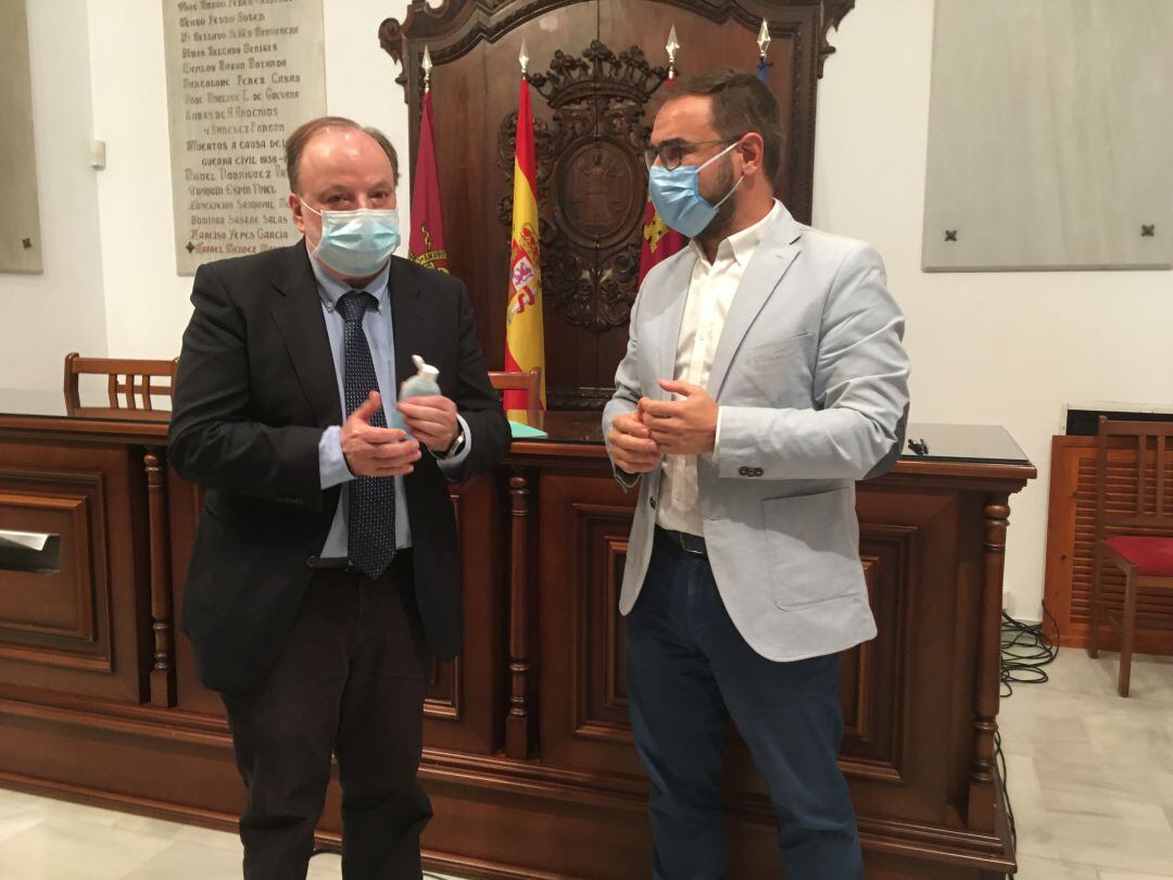 José Carlos Vicente y Diego José Mateos