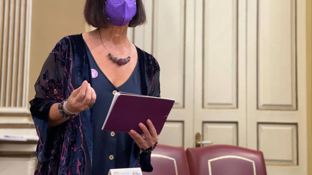 María del Río responde al Diputado del Común en el Parlamento de Canarias