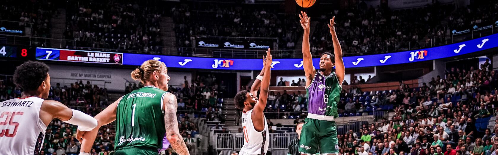 El Unicaja se enfrenta este miércoles al Le Mans a domicilio en la BCL