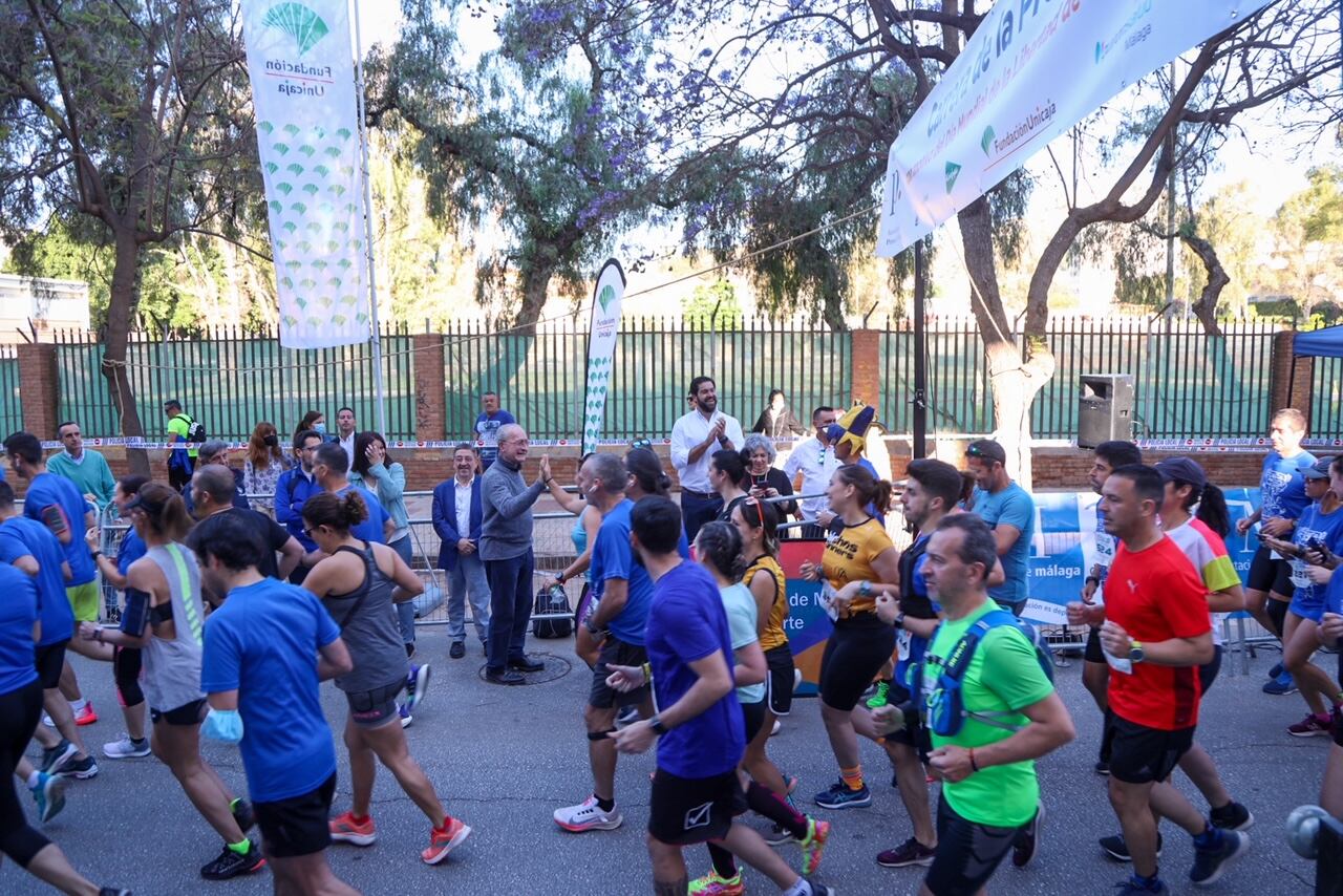 La Carrera por la Libertad de Prensa se celebró por las calles de Málaga