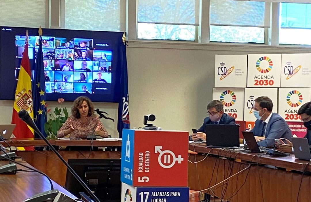 Irene Lozano, presidenta del CSD, se reúne con federaciones deportivas españolas DEPORTES
 CSD
 