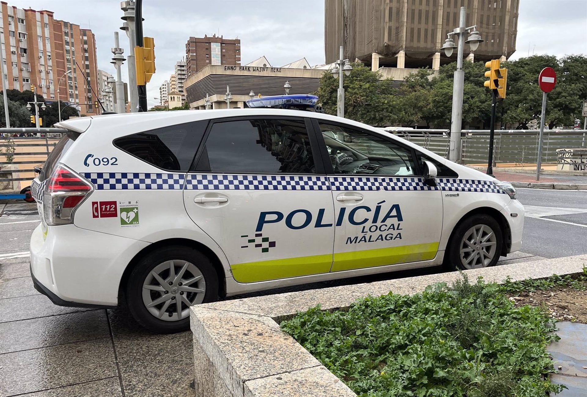 Vehículo de la Policía Local de Málaga