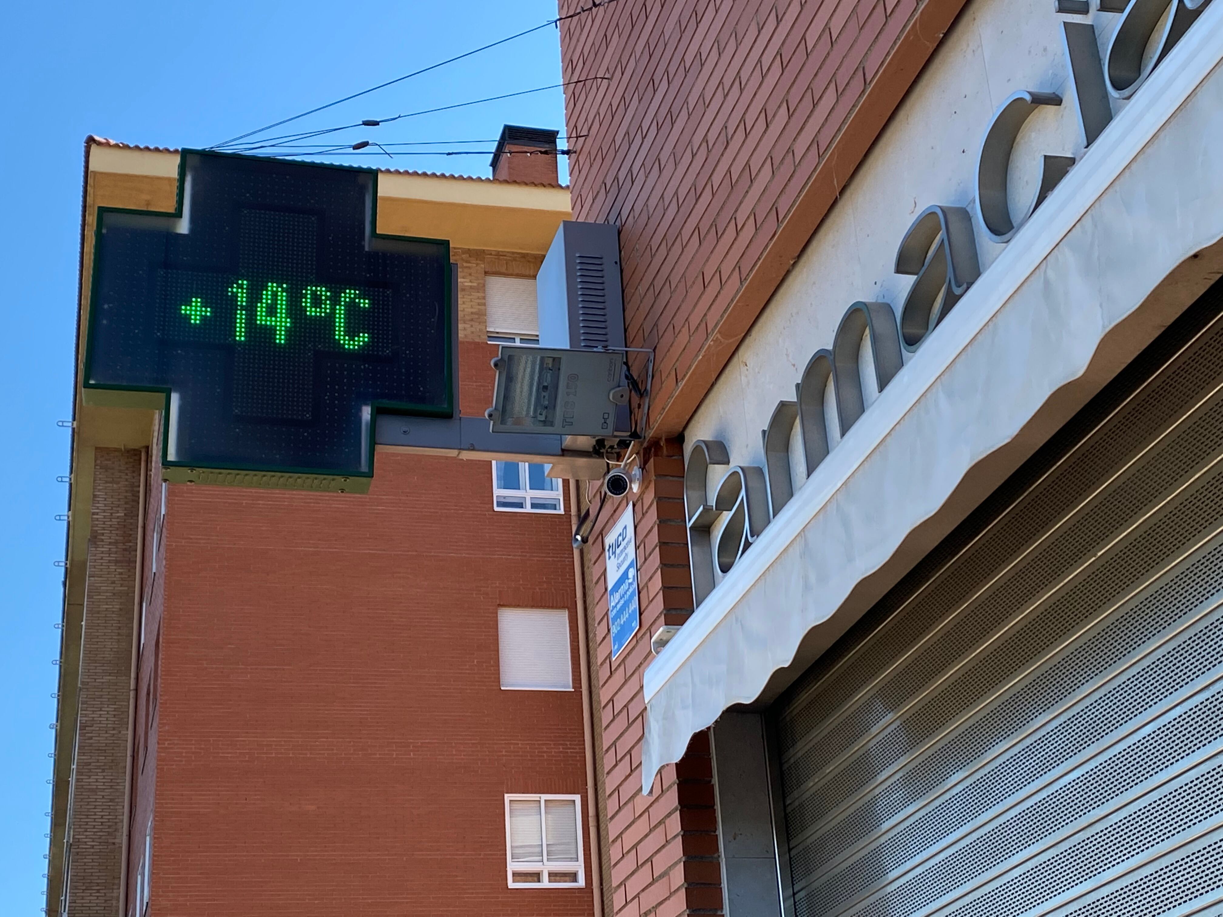 Temperaturas este lunes en Aranda