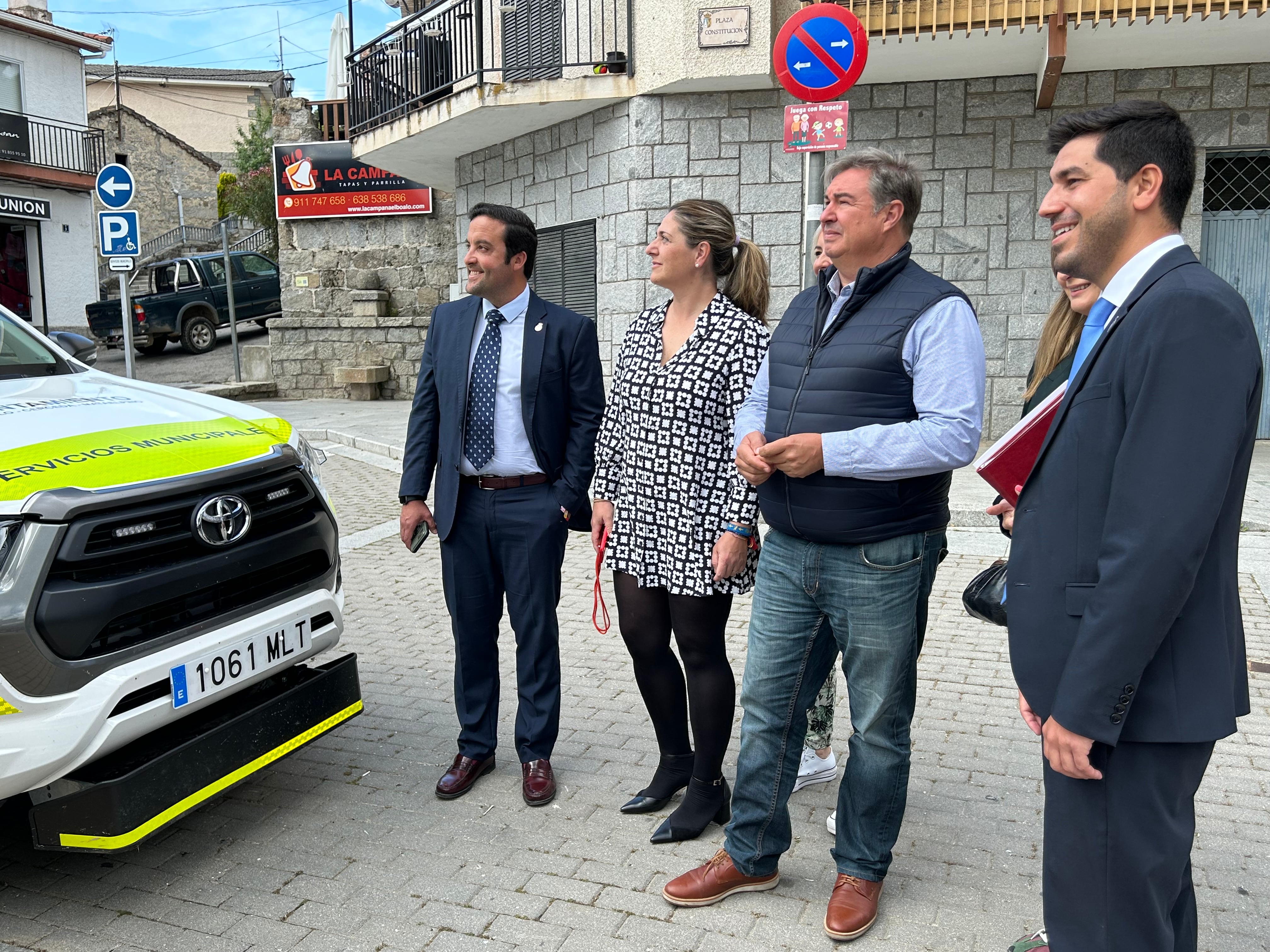 El Boalo, Cerceda y Mataelpino incorporan vehículos para hacer frente a nevadas