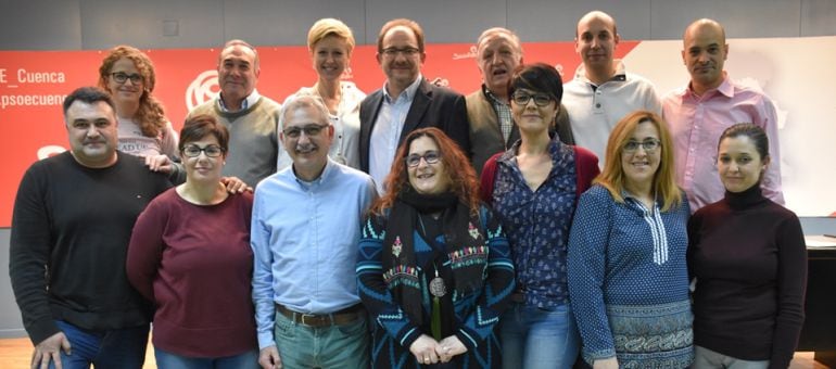 La nueva ejecutiva de la Agrupación Local del PSOE