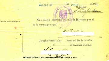 El Ministerio del Interior impide el acceso íntegro a los documentos del franquismo que alberga en su archivo de manera irregular