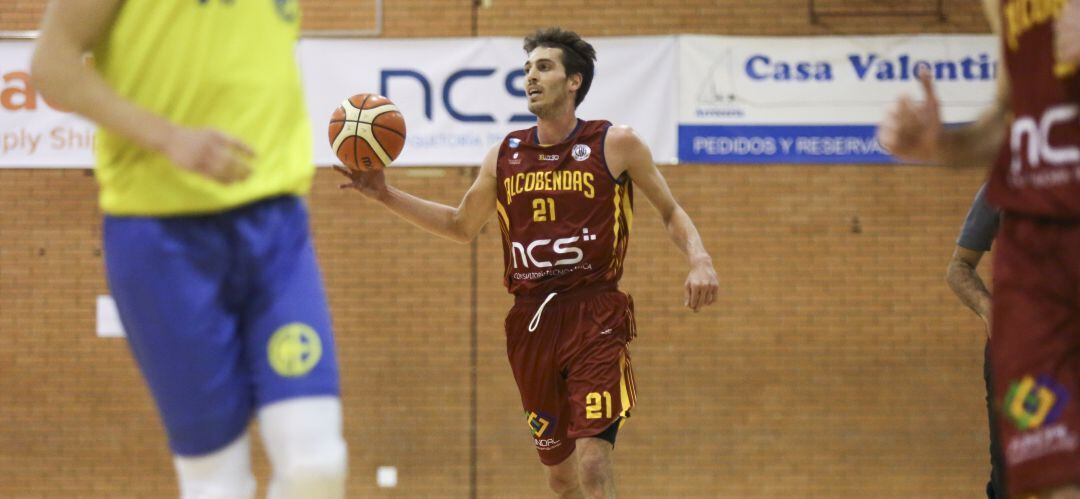 Nicolás Francisco, jugador del NCS, en un partido de la presente temporada