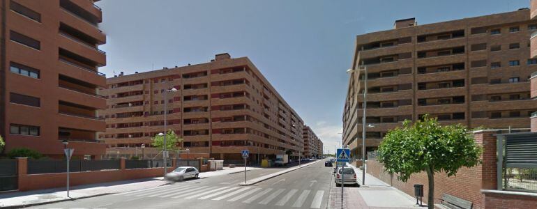 Calle Leonardo Da Vinci, donde han ocurrido los hechos.