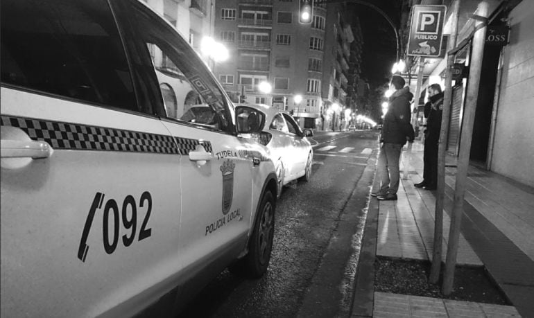 Las detenciones fueron efectuadas por agentes d ela Policía Local de Tudela en la madrugada del domingo.