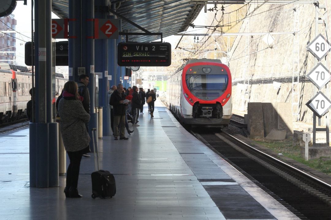 Tren de Cercanías de Renfe en Madrid