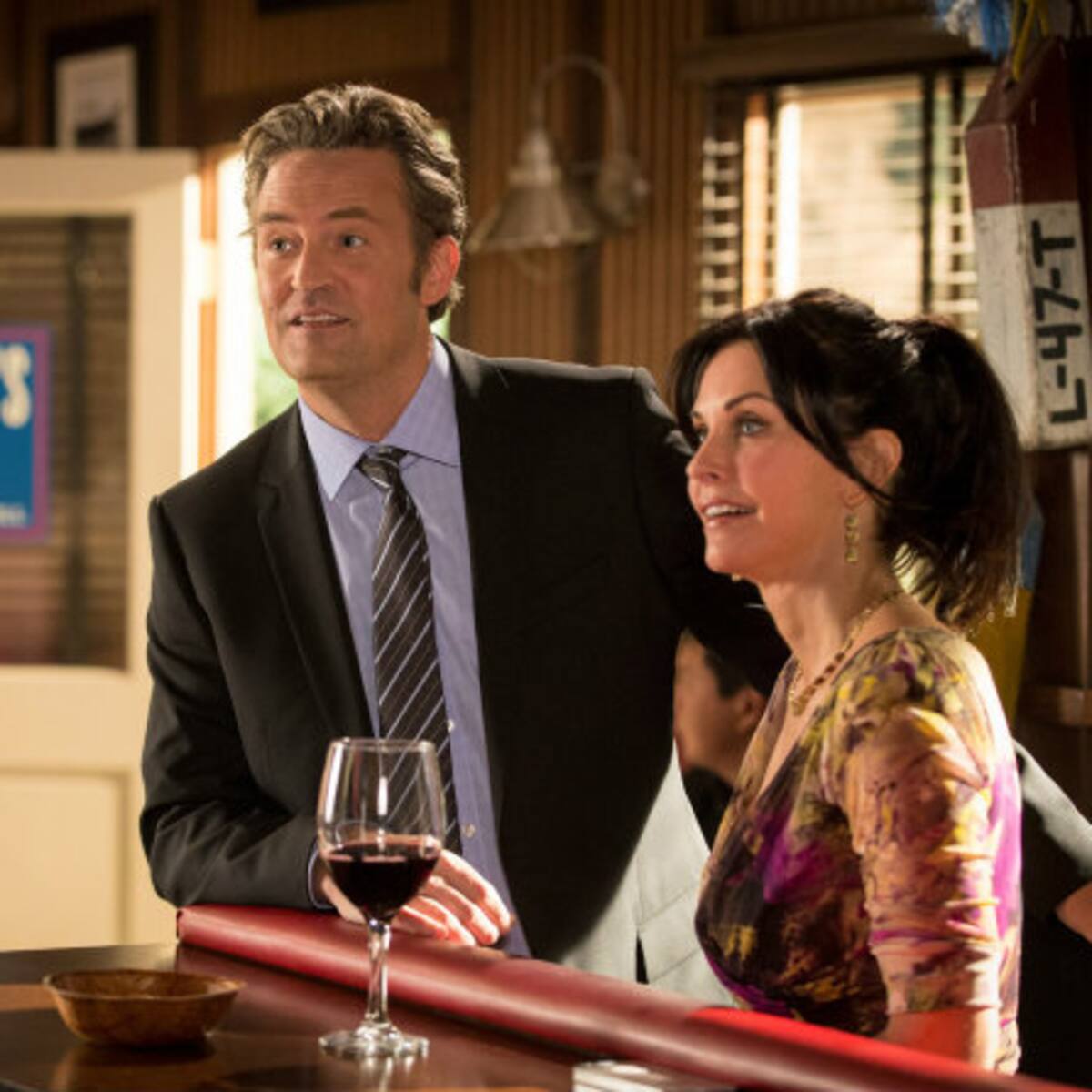 El reencuentro de Monica y Chandler