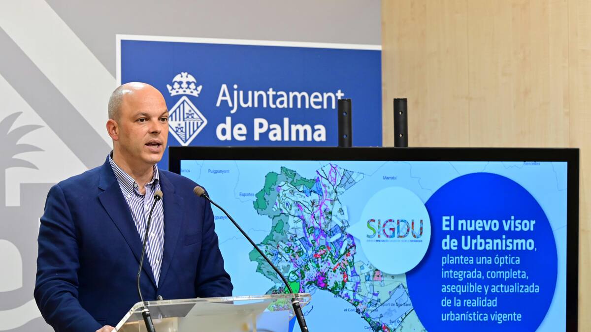 Palma estrena su propio 'Google Maps', un visor interactivo para consultar información urbanística actualizada